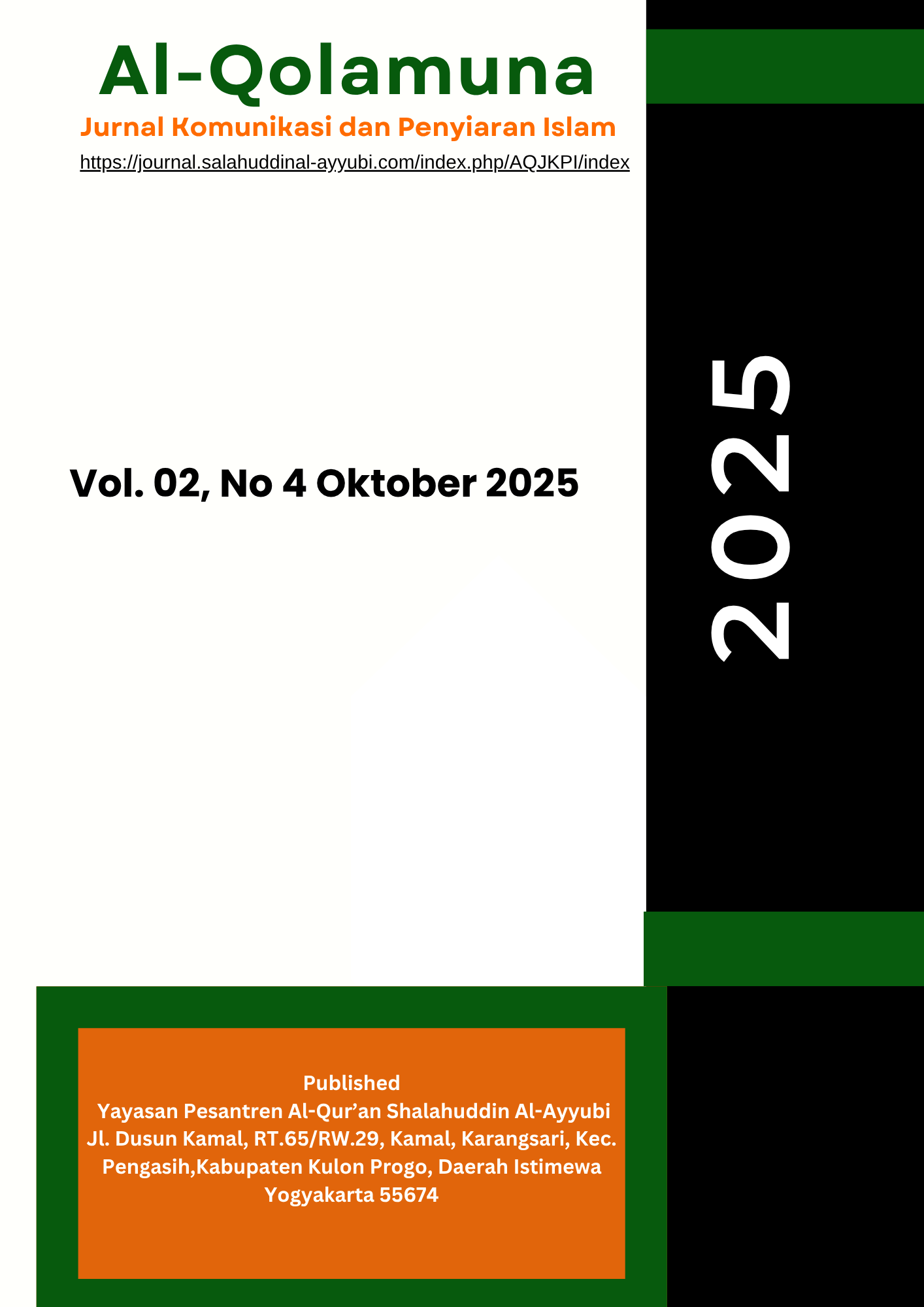 View Vol. 2 No. 4 (2025): Komunikasi dan Penyiaran Islam